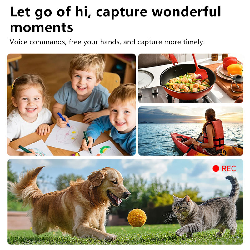 Smart Glasses Lens - Kacamata Pintar AI OnePlus 800W, Kamera