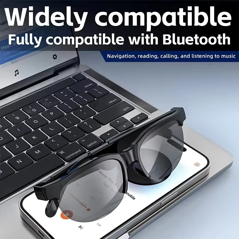 Kacamata Pintar Bluetooth Leno - Smart Glasses Lens ulasan dan harga