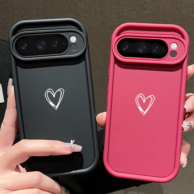 Casing Lunak Pola Cinta Sederh - Google Pixel 9 ulasan dan harga