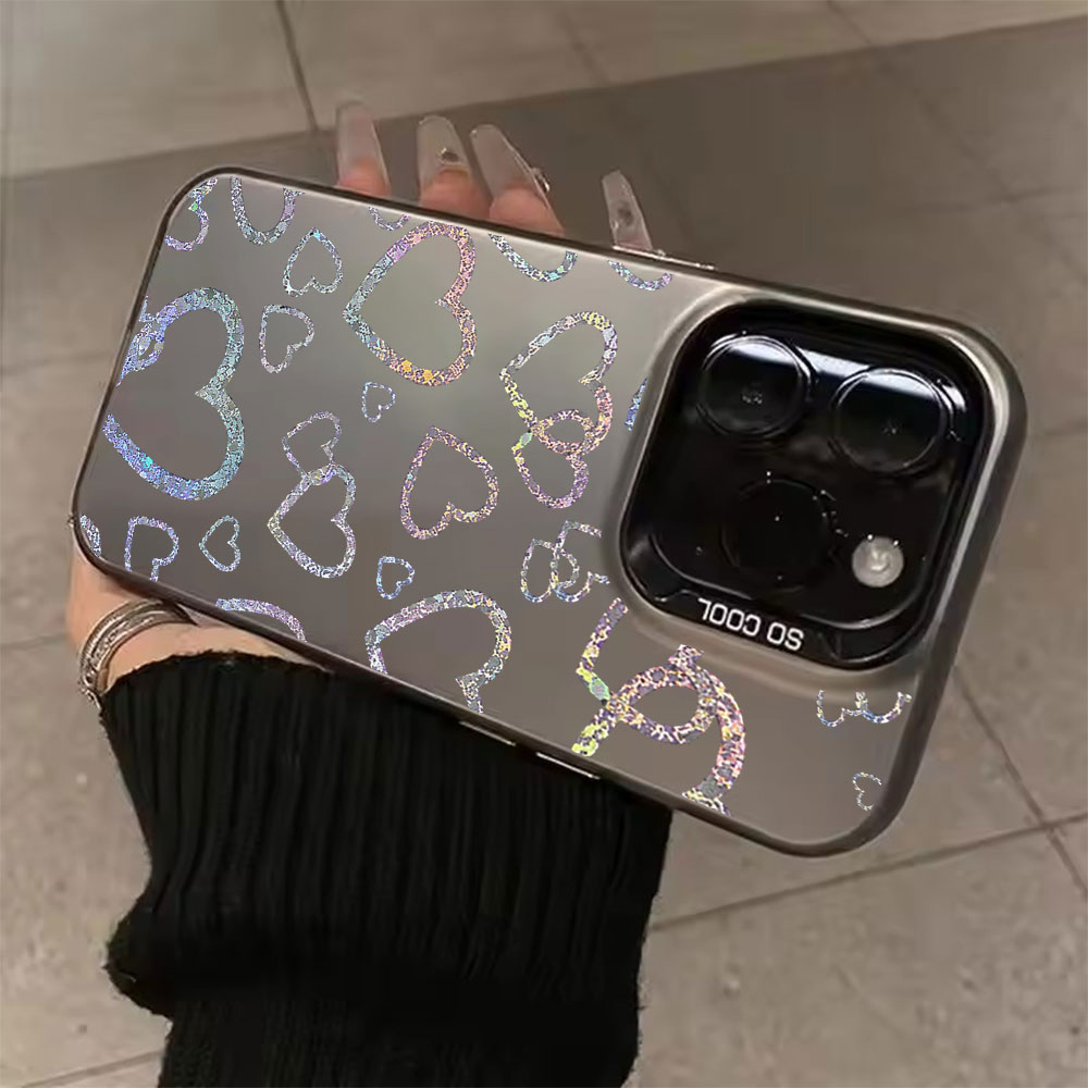Casing dengan Motif Hati Berwa - Apple Iphone 16 ulasan dan harga