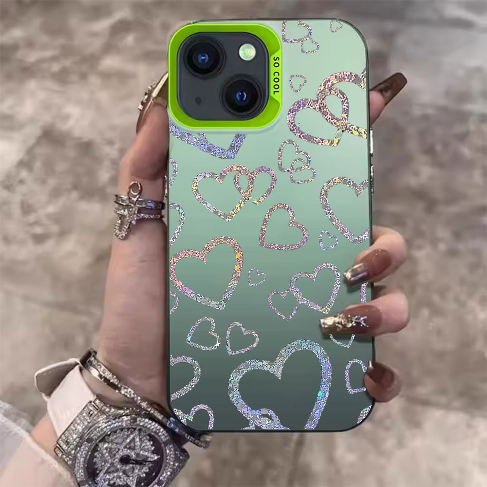 Casing dengan Motif Hati Berwa - Apple Iphone 16 ulasan dan harga