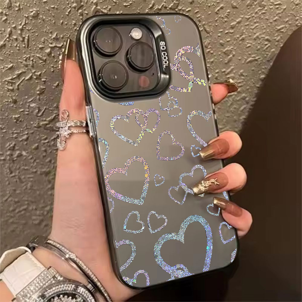 Casing dengan Motif Hati Berwa - Apple Iphone 16 ulasan dan harga