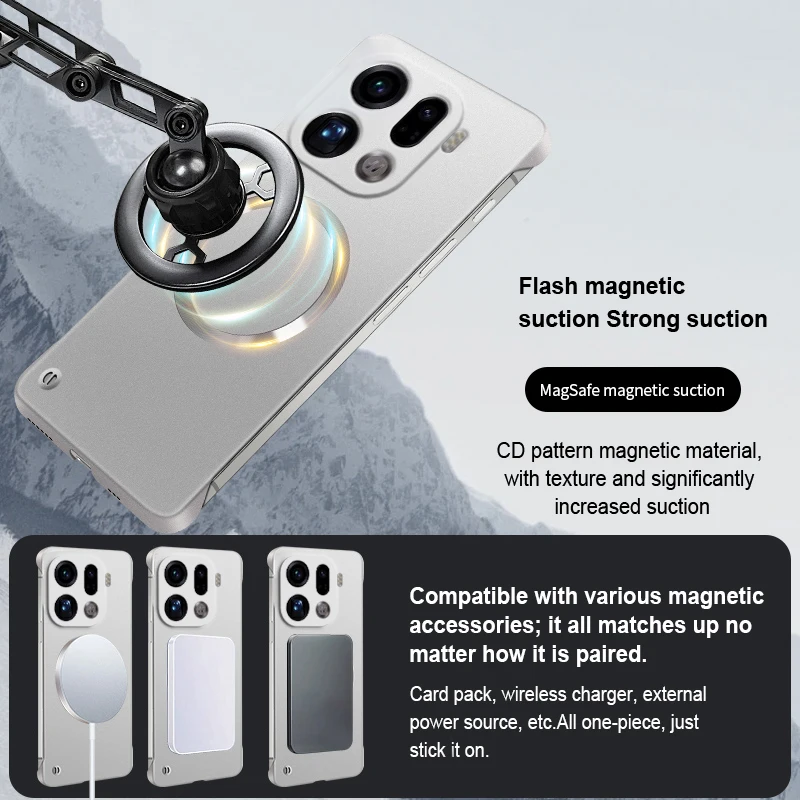 Casing Ponsel Magnetik dengan  - Oppo Find X8 ulasan dan harga