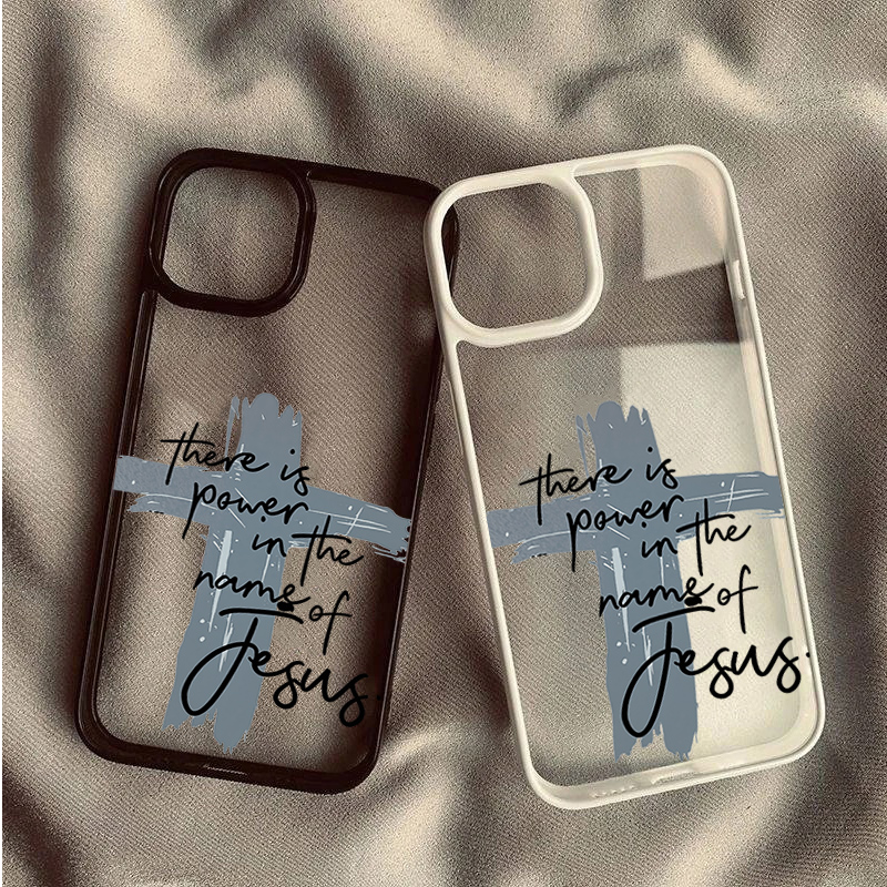 Casing Transparan Motif Salib  - Samsung Galaxy A55 ulasan dan harga